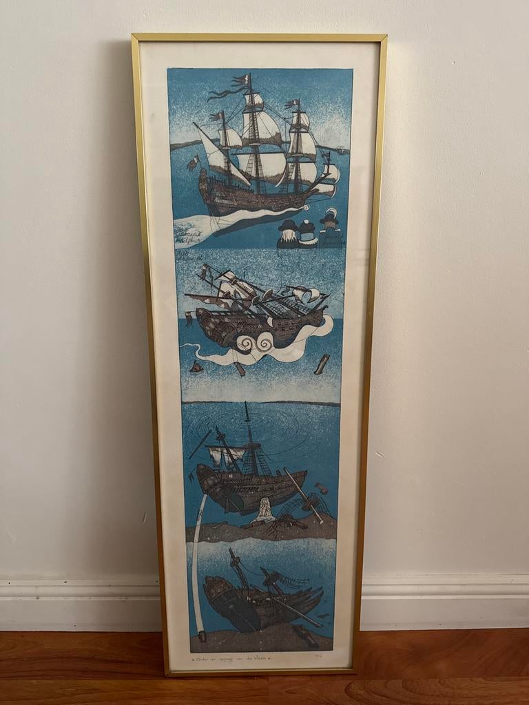 Hendrik hybertson schilderij, Antiek en Kunst, Ophalen of Verzenden