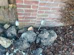 Decoratieve stenen en rotsen voor in de tuin, Ophalen, Gebruikt, Grijs, Kei