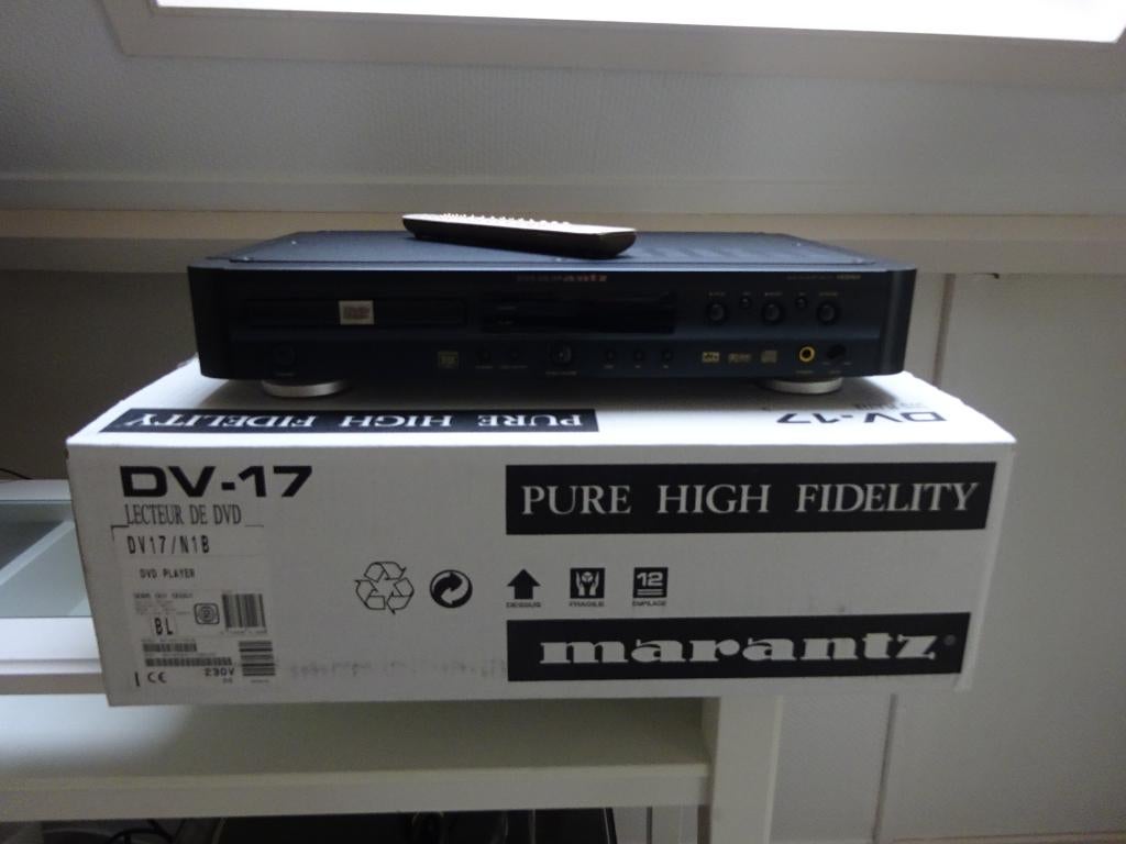 Marantz DV-17 - High-end DVD-player - High-end CD-player, Audio, Tv en Foto, Cd-spelers, Ophalen of Verzenden, Zo goed als nieuw