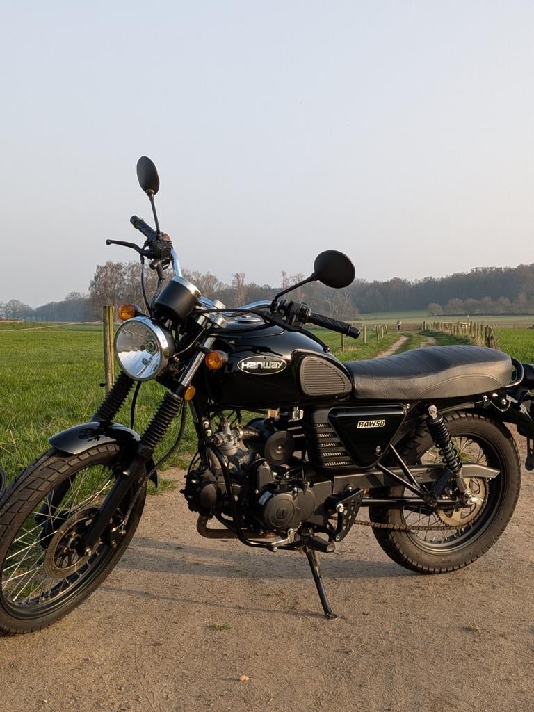 Hanway Raw 50 | Nette staat | 4.296 km | Altijd binnen gesta, Ophalen, Gebruikt, Maximaal 45 km/u, Hanway