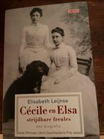 Cécile en Elsa: Strijdbare Freules - Elisabeth Leijnse, Ophalen of Verzenden, Gelezen, Overige