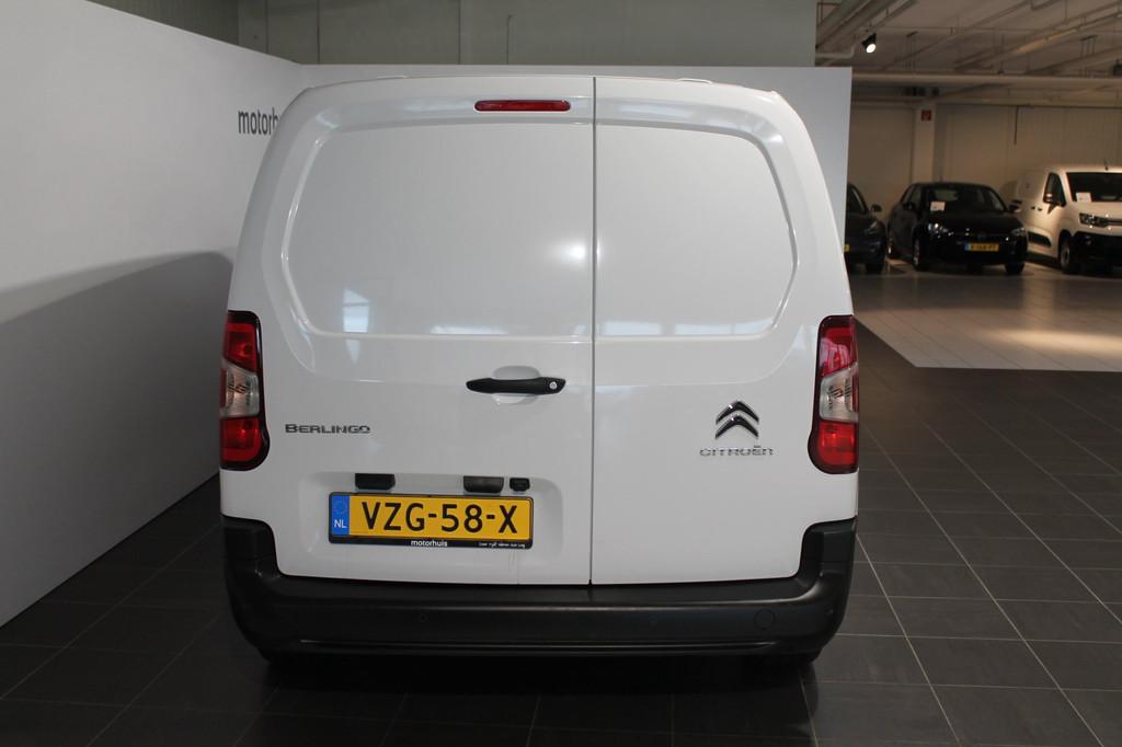 Citroën Berlingo Van GB 1.5 BlueHDi 100pk S&S L2 verhoogd l, Auto's, Euro 6, 4 cilinders, Citroën, Wit