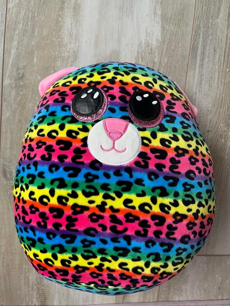 Ty Squish-a-Boos luipaard knuffel, Overige karakters, Overige typen, Nieuw, Ophalen of Verzenden