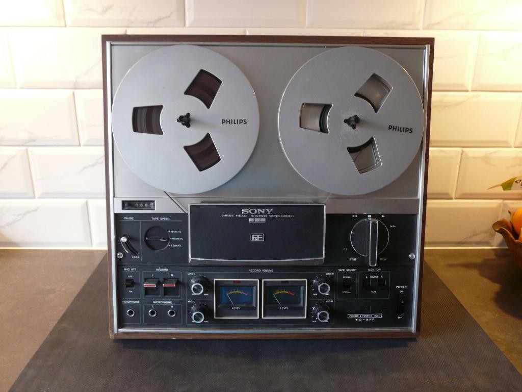 SONY TC377 Bandrecorder, Ophalen of Verzenden, Bandrecorder, Met banden