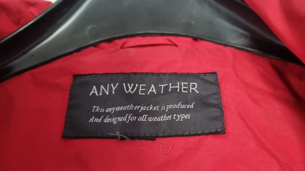 All weather jas. Mt 44, Ophalen of Verzenden, Zo goed als nieuw, Maat 42/44 (L), Blauw