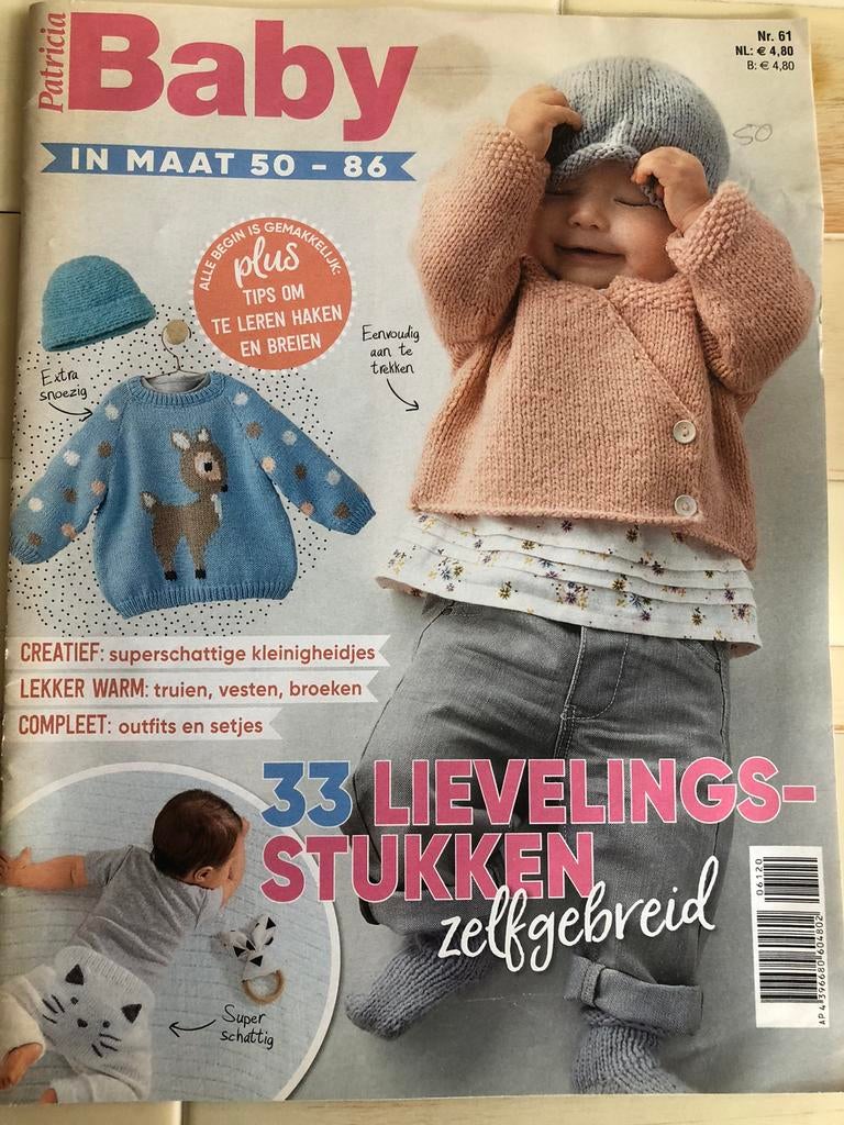 Baby breiboek, Hobby en Vrije tijd, Kledingpatronen, Ophalen of Verzenden, Zo goed als nieuw, Kind, Knippie