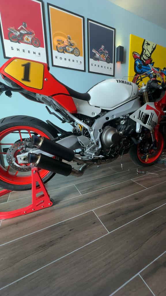 Custom made rvs uitlaat systeem voor Yamaha XSR900GP CP3, Ophalen of Verzenden, Nieuw