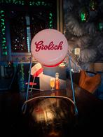 Vintage Grolsch Beugellamp - Unieke Tafellamp, Antiek en Kunst, Ophalen of Verzenden