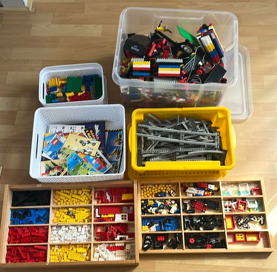 Veel lego uit jaren 80/90, Ophalen, Gebruikt, Overige thema's, Lego