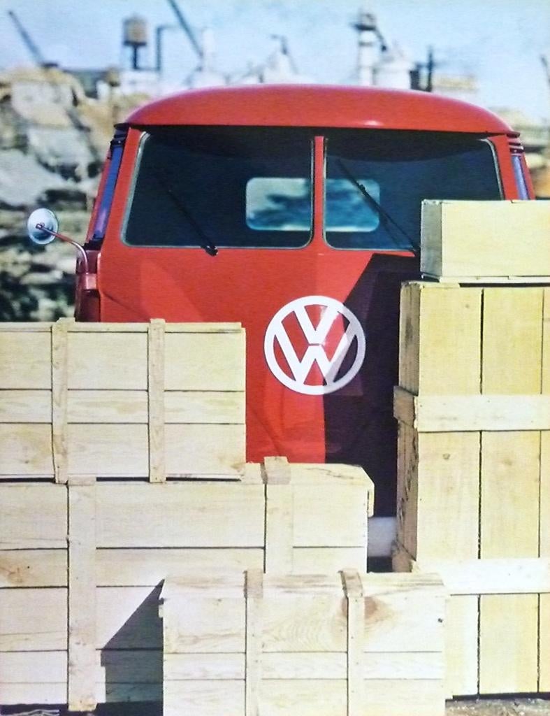 Folder VOLKSWAGEN Transporter T1 08/ 1963 Uitgave PON NV, Ophalen of Verzenden, Nieuw, Volkswagen