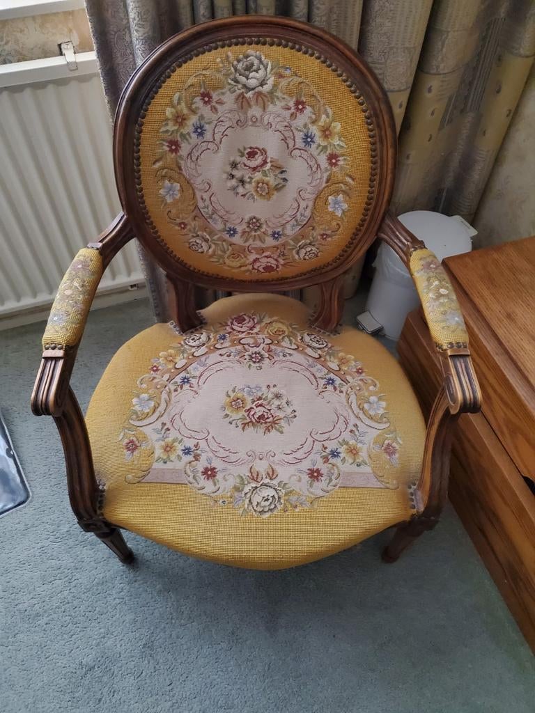 Antieke Louis xv stoel, Ophalen