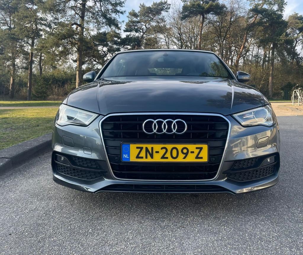 Audi A3 1.4 Tfsi 92KW Cabrio 2015 Grijs, Voorwielaandrijving, 125 pk, Zwart, 4 cilinders
