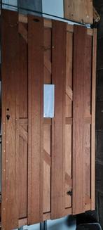 Hardhouten tuindeur zeer zware kwaliteit!, Ophalen of Verzenden, Plank, 50 mm of meer, Minder dan 200 cm