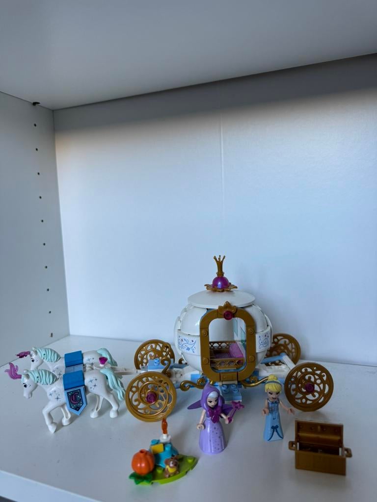 Lego Disney princess Assepoester Koninklijke koets 43192, Kinderen en Baby's, Lego, Ophalen of Verzenden, Zo goed als nieuw, Disney