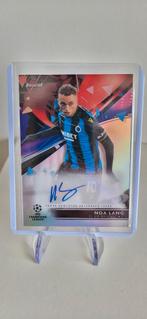 2021 Topps Finest Noa Lang auto club brugge, Verzenden, Nieuw, Buitenlandse clubs, Spelerskaart
