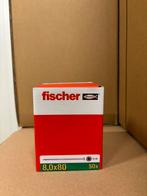 Fischer PowerFast 8,0x80 SK TX TG blvz 50 408x verzonken, 50 tot 100 mm, Schroeven, Zilverstraat 1 8211 AN Lelystad Nederland