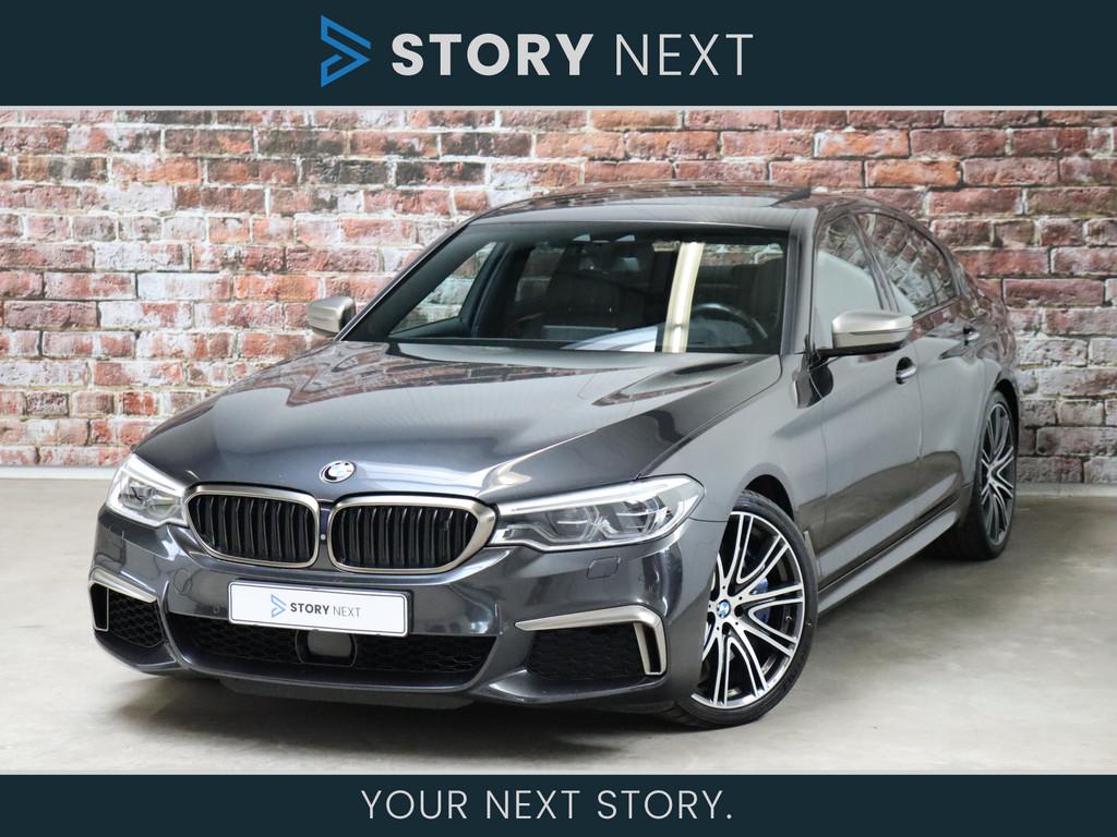 BMW 5 Serie Sedan M550i xDrive High Executive M Sport Pakket, Automaat, Stoelverwarming, Gebruikt, 2000 kg