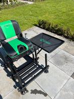 Sensas feederstoel/ viskist zgan compleet, Ophalen, Zo goed als nieuw, Complete set