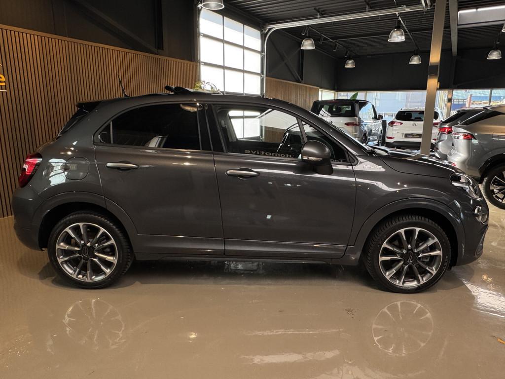 Fiat 500X 1.5 Hybrid Dolcevita Sport Cabrio Automaat Apple C, Auto's, Fiat, Gebruikt, Zwart, 500X, Bedrijf