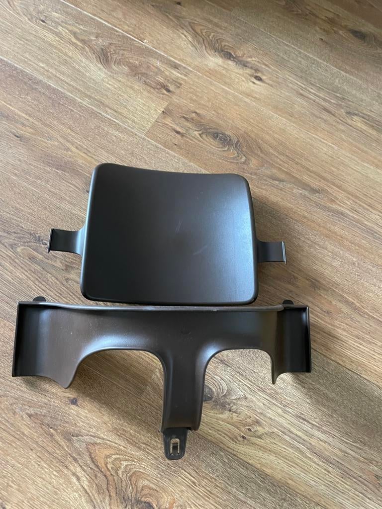 🧡 Walnoot Bruin Babyset Stokke Tripp Trapp 🧡, Ophalen of Verzenden, Zo goed als nieuw, Meegroeistoel, Stoelverkleiner