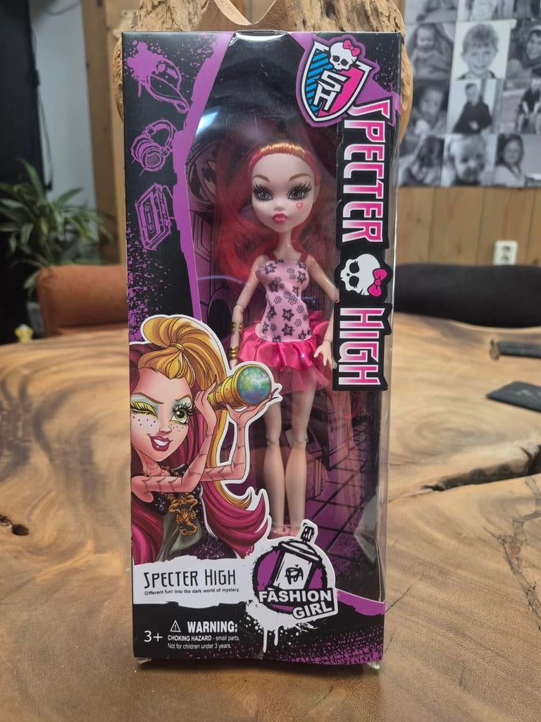 Monster High Specter High Fashion Girl pop nieuw in doos, Ophalen of Verzenden, Nieuw, Overige typen