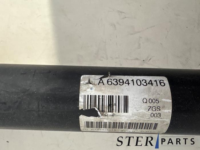 Tussenas van een Mercedes Vito, Gebruikt, -, Ophalen of Verzenden, -
