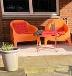 2x Ikea Skarpö oranje zgan, Ophalen, Zo goed als nieuw, 2 zitplaatsen