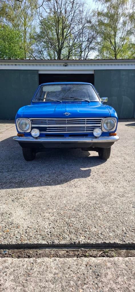 Opel kadett 1972, 4 cilinders, Blauw, Particulier, Te koop