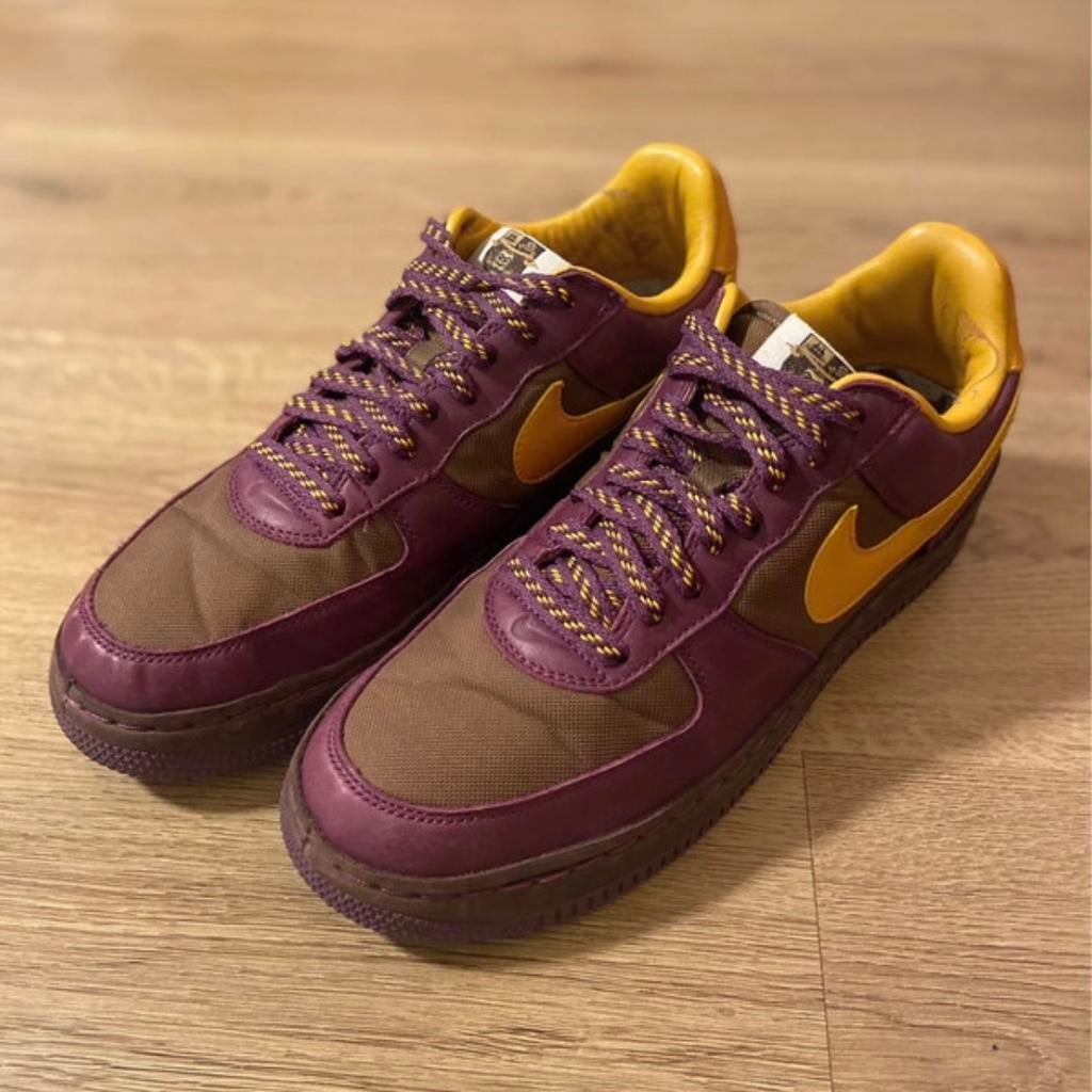 Nike Air Force 1 insideout Low Purple, maat 42,5, Overige kleuren, Ophalen of Verzenden, Sneakers of Gympen, Gedragen