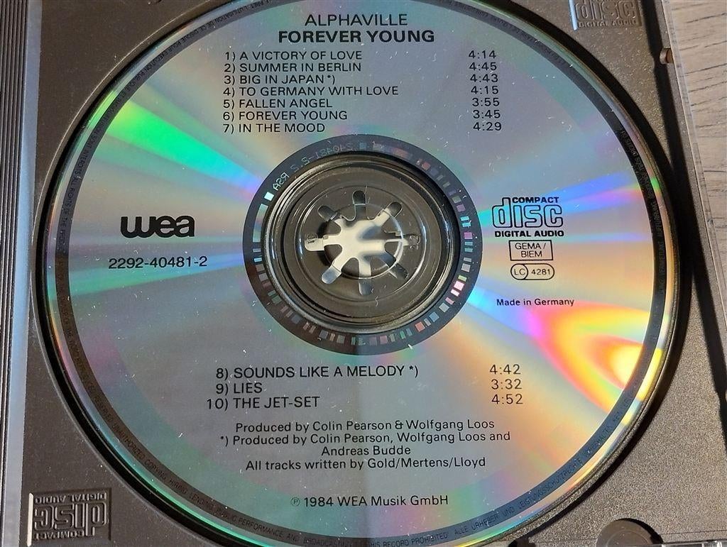 Alphaville ‎– Forever Young, Ophalen of Verzenden, Zo goed als nieuw