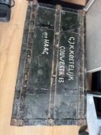 Antieke scheepskist/verhuiskist Den Haag jaren '20-'40, Ophalen