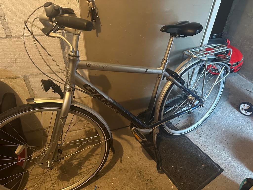 Giant Herenfiets, Fietsen en Brommers, Fietsen | Heren | Herenfietsen, Ophalen of Verzenden, Gebruikt, Giant, Versnellingen