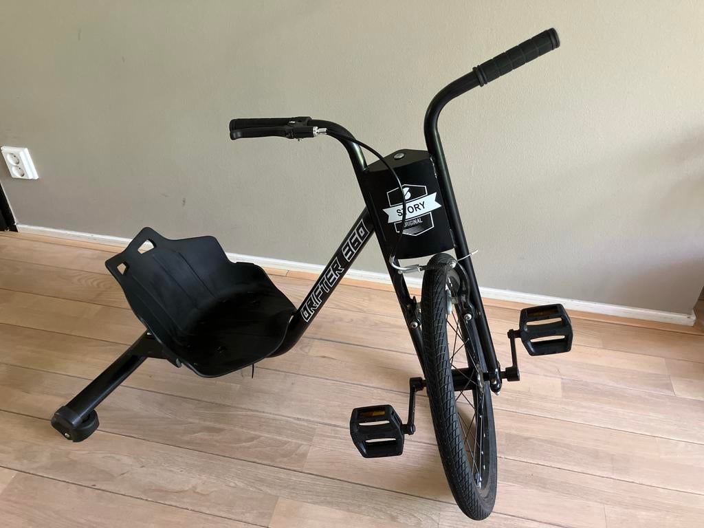 Story Drifter 360 3-wielige Fiets, Ophalen, Gebruikt, Velgrem, Verstelbare zitting