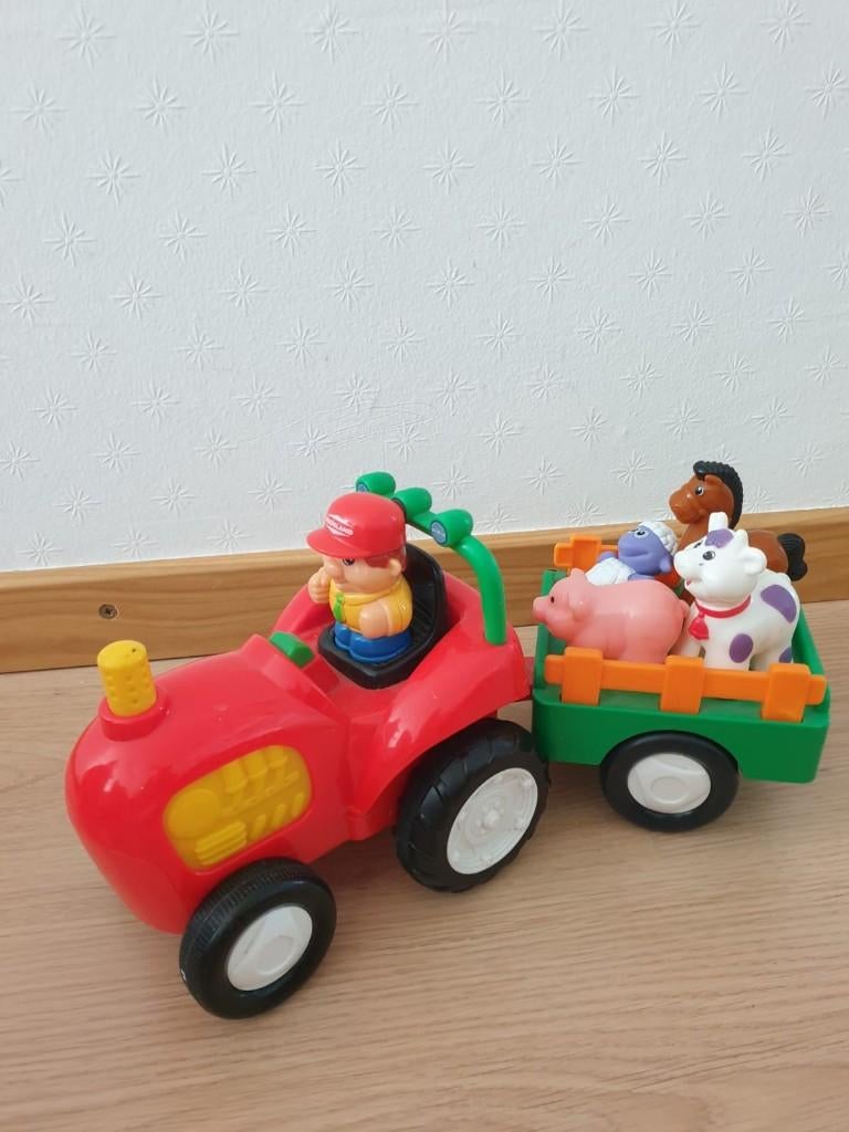 Fischer price tractor met dieren, Ophalen, Auto of Voertuig