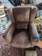 Baxter Stoel Bruin Leer - Made in Italy, Ophalen, Gebruikt, Bruin, Leer