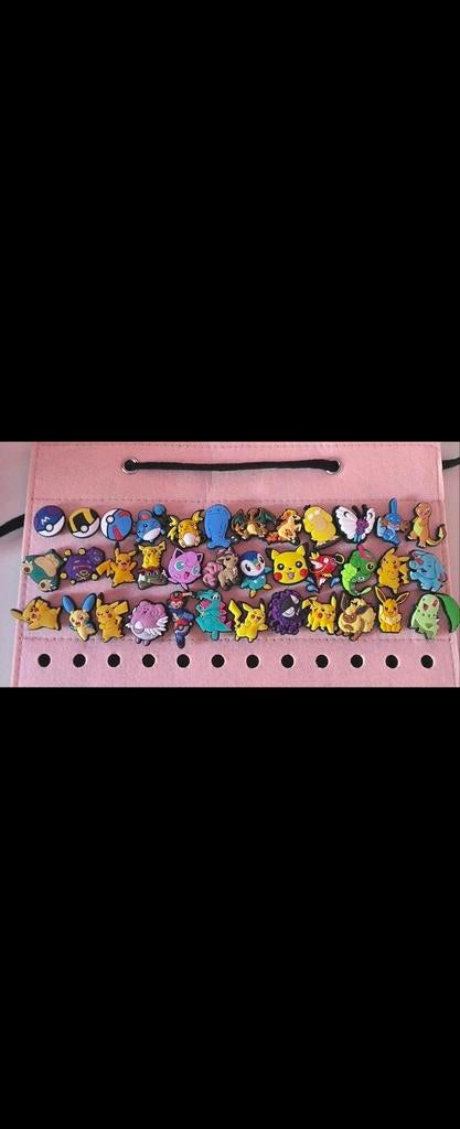 Grote collectie Pokémon Crocs Jibbitz / Schoenbedels, Ophalen of Verzenden, Nieuw, Overige typen