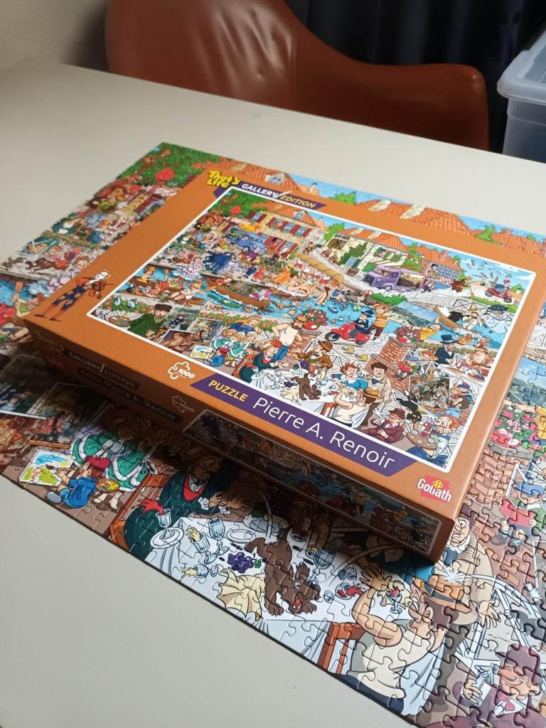 That's life gallery edition puzzel 1000 stukjes, Ophalen of Verzenden, 500 t/m 1500 stukjes, Zo goed als nieuw