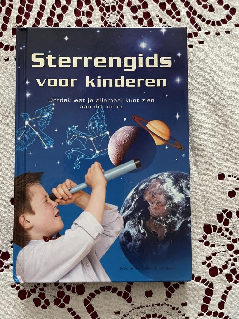 Sterrengids voor kinderen /ontdek wat je allemaal kunt zien, Boeken, Ophalen of Verzenden, Zo goed als nieuw