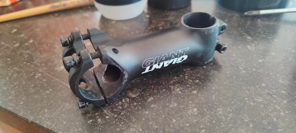 Giant Contact Stuurpen E-100 +7, Fietsen en Brommers, Fietsonderdelen, Gebruikt, Racefiets, Stuur, Aluminium