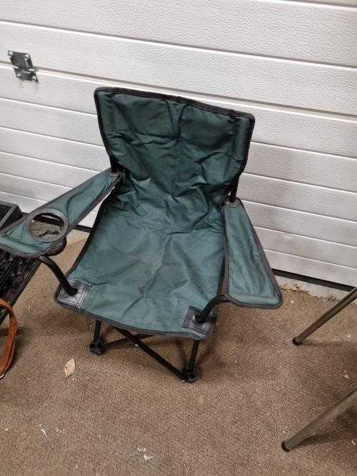 camping stoeltje groen, Caravans en Kamperen, Kampeeraccessoires, Ophalen of Verzenden, 'T Olde Gre-j, Info@toldegrej.nl, Endepoelstraat 20f Didam