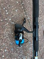 Dam Base Powerfiber Hengel met molen, Ophalen, Zo goed als nieuw, Complete hengel