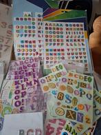 Grote collectie stickers: alfabet, cijfers, smileys en meer, Ophalen of Verzenden
