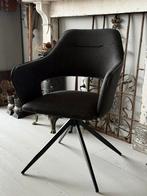 Eetkamerstoel draaibaar, Ophalen, Zwart, Nieuw, Eén
