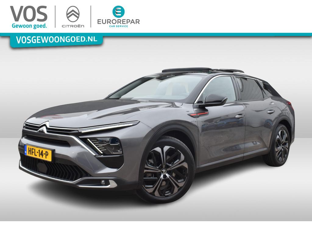 Citroën C5 X Plug-in Hybrid 225 EAT8 Hypnos  Shine Automaa, Auto's, Citroën, 1350 kg, Gebruikt, 4 cilinders, Skiluik