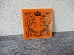 Koninklijk huis, wandtegel, kleur oranje, Ophalen of Verzenden, Zo goed als nieuw, Nederland, Overige typen