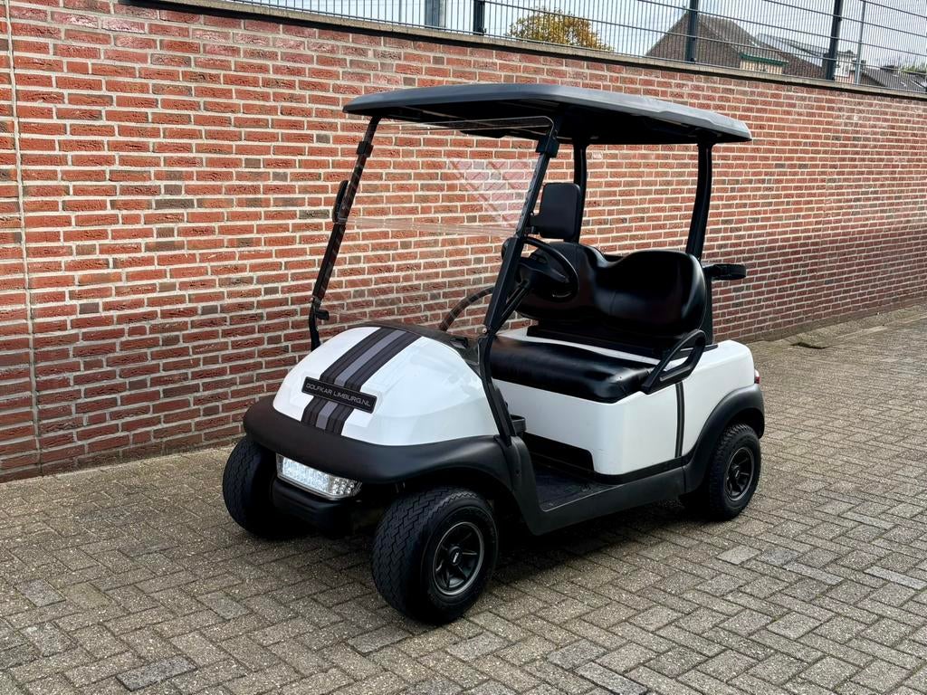 Prachtige Elektrische Golfkar Black&White Edition, Sport en Fitness, Golf, Ophalen of Verzenden, Zo goed als nieuw, Golfkar