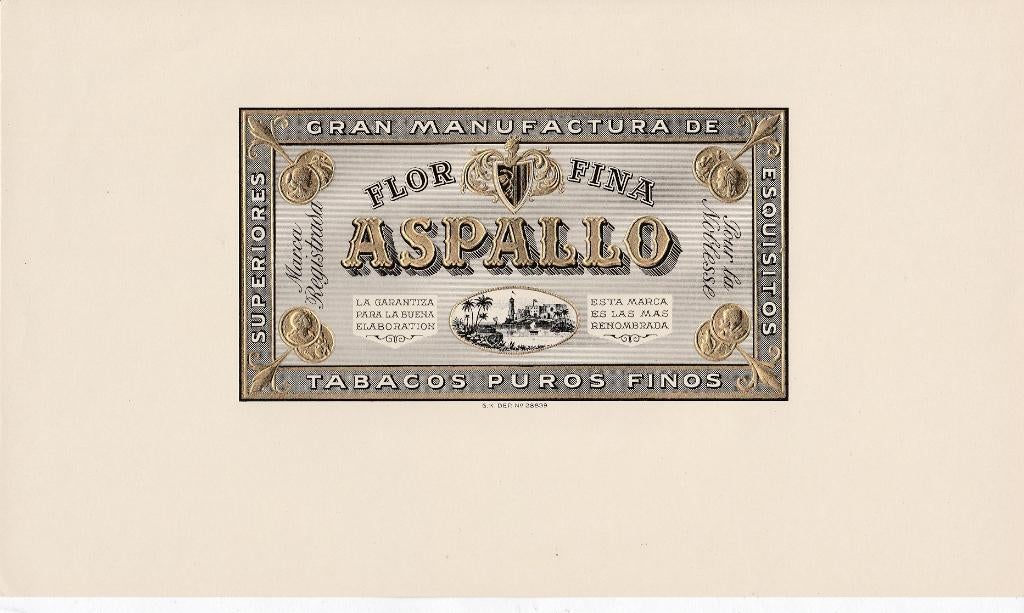 etiket  3704   sigarenbandjes, Ophalen of Verzenden, Nieuw, Overige typen