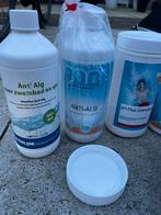 Zwembad pakket: filters, Anti-alg, chloor, drijvers, netje, Ophalen of Verzenden, Gebruikt