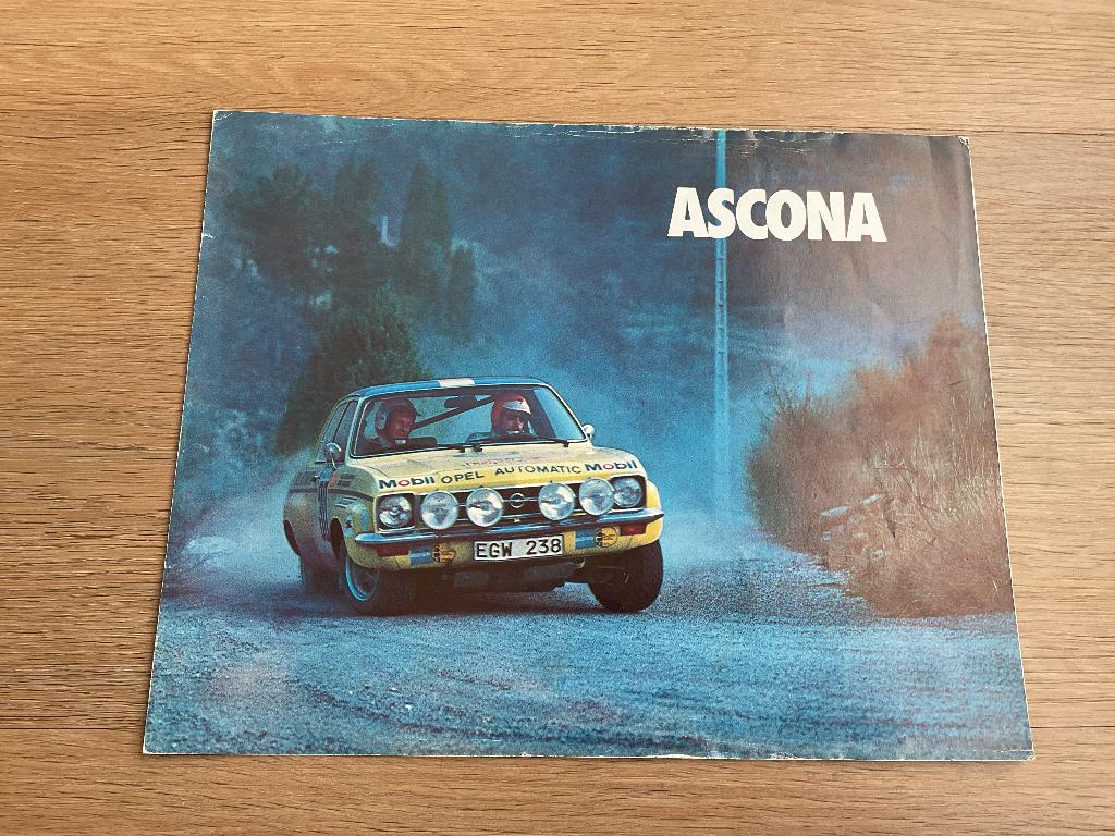 Opel Ascona, Ophalen of Verzenden, Zo goed als nieuw, Opel