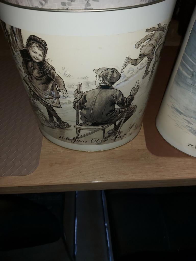 2x blikken van ot en sien 100 jaar, Verzamelen, Ophalen of Verzenden, Overige